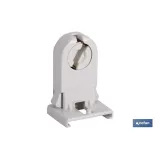 Portalámparas para tubos fluorescentes | Embornamiento rápido | Color blanco 2 A - 250 V