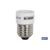 Portalámparas adaptador | Adapta de E27 a E14 | 2 A - 250 V~