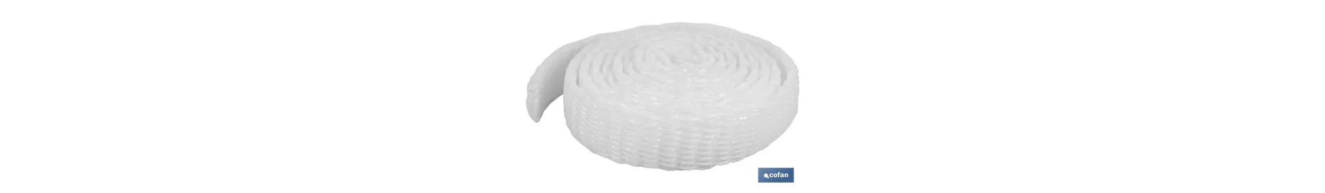 Rollo de malla tubular de espuma elástica | Protege y asegura objetos frágiles | Se amolda y adapta