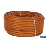 Rollo de Tubo de Gas Butano Flexible | Disponible en color naranja | Medida 8 mm x 60 m