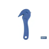 Cúter especial para flejes | La cuchilla oculta proporciona mayor seguridad | Diseño de pico de loro