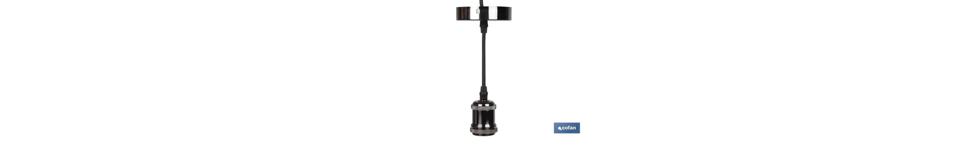 Cable para Lámpara Deco Oro Niquel