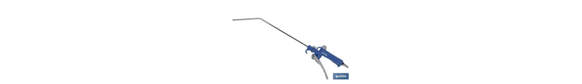 Pistola de soplar de plástico larga 330mm | Pistola de soplado profesional 330mm