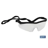 Gafas protectoras de seguridad transparentes | Resistente a arañazos | Mayor seguridad en bricolaje y soldadura, entre otros