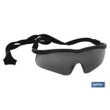 Gafas protectoras de seguridad oscura | Resistente a arañazos | Mayor seguridad en bricolaje y soldadura, entre otros