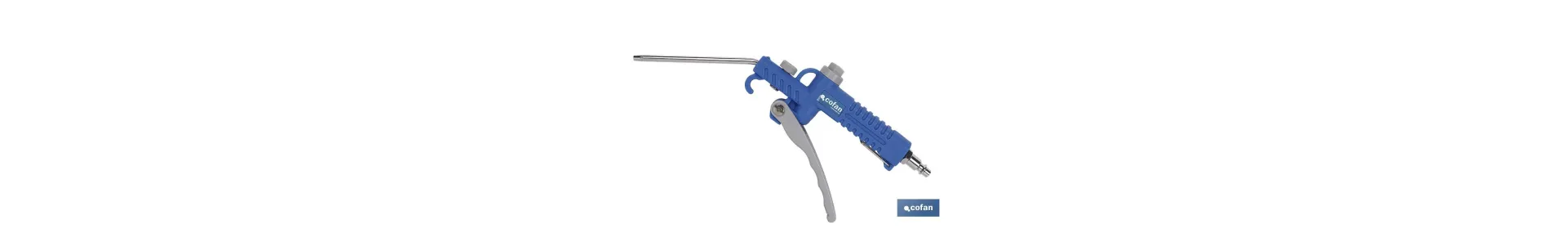 Pistola de soplar de plástico normal de 110 mm | Pistola de soplado profesional