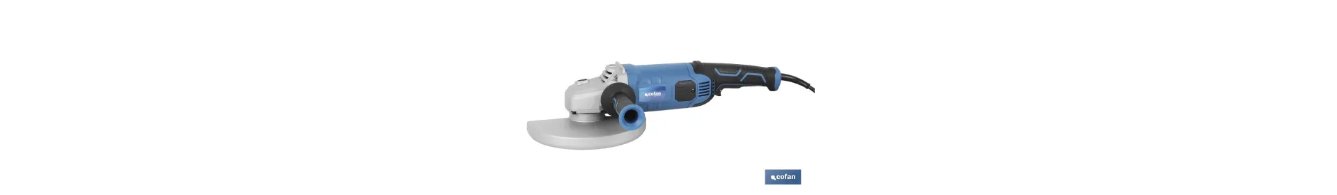Amoladora angular de 2400W | Amoladora angular Ø230MM de arranque progresivo