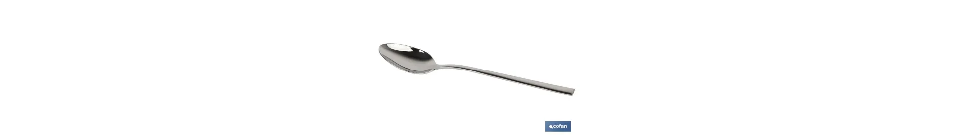 Cuchara de mesa | Modelo Bari | Fabricado en Acero Inox 18/0 | Blíster o Pack