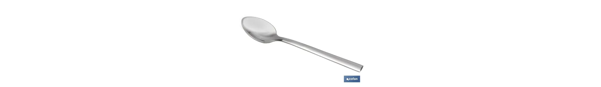 Cuchara de Moka | Modelo Bari | Fabricado en Acero Inox 18/0 | Blíster de 3 Unidades