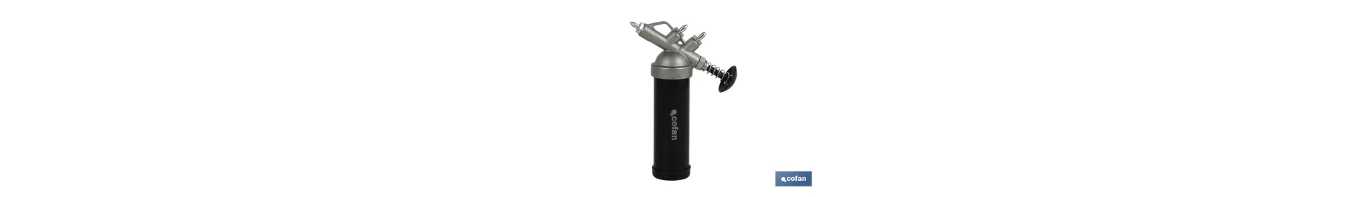 Mini bomba de grasa 85 Gr. con pulsador.