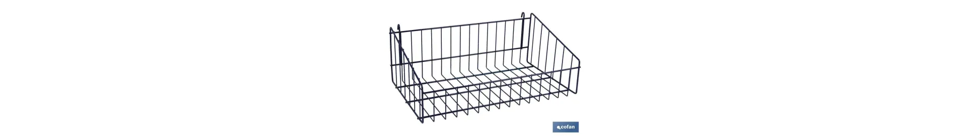 Cesta para expositor Grande Azul