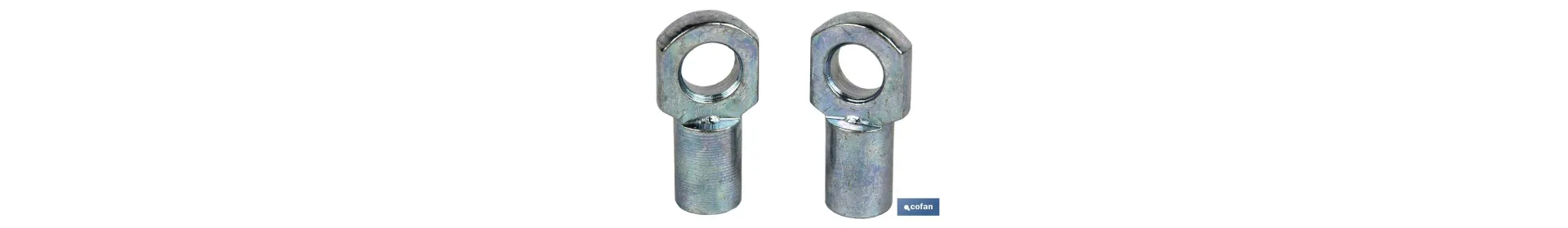 Accesorio ojal muelle neumático de 8 mm 2 uds