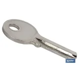 LLave Bruto Candado 25 MM