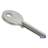 LLave Bruto Candado Inox 40 mm