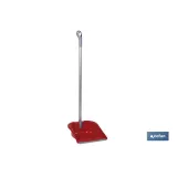 Recogedor abatible rojo | Mango ergonómico