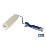 Rodillo de Lana para Esmaltar | Uso Profesional | Longitud 180mm | Diámetro ø40 mm