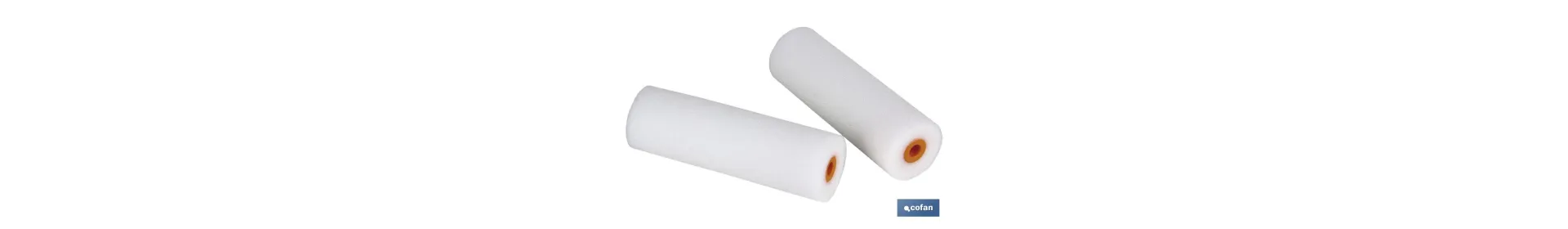 Pack de 2 Recambios | Para Mini rodillo | Multiusos | Longitud 60 o 110 mm | Diámetro 1,8 cm