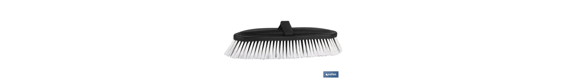 Cepillo para lavar coches profesional | Con canal de agua | Fabricado en PVC