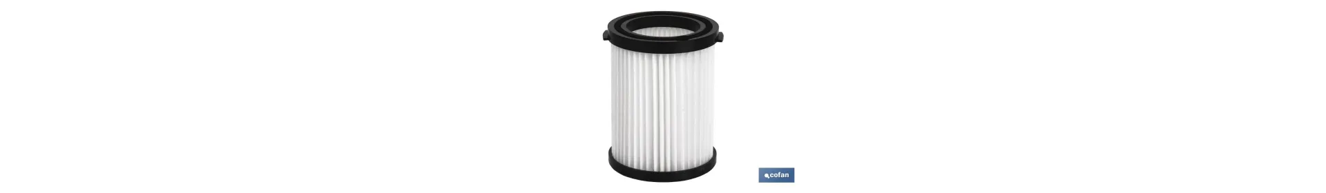 Filtro para Aspirador | A Batería |Potencia 18v | Pack de 5 Unidades