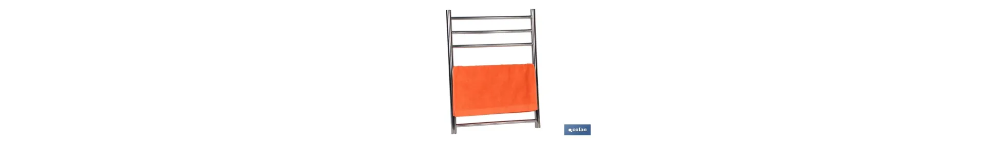 Toallero Eléctrico | Modelo Sinaí | Fabricado en Acero Inoxidable | 80W I IP44 | Medidas 70 x 53 x 10,5 cm