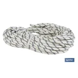 Rollo de cuerda para trabajos de altura | Cuerda trenzada | Ideal para escalada y trabajos en altura semiestática