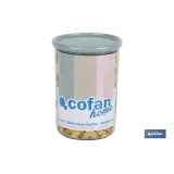 Bote Multiusos Modelo Albahaca | Fabricado en Poliestireno y Polipropileno | Tarros de Almacenamiento de Cocina