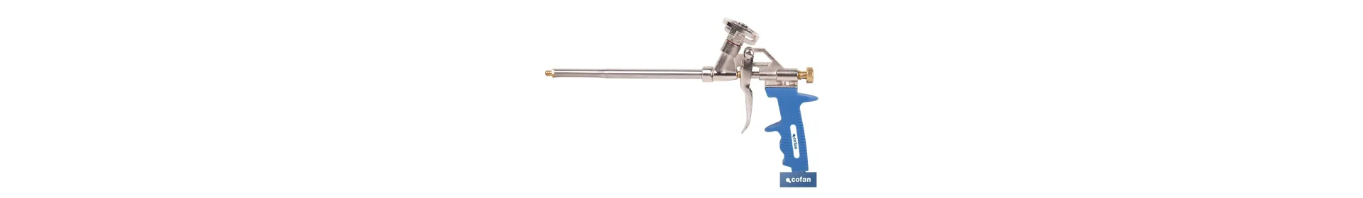 Pistola para Espuma de Poliuretano Ultra | Mango ergonómico | Medida 18 cm x ø2 mm