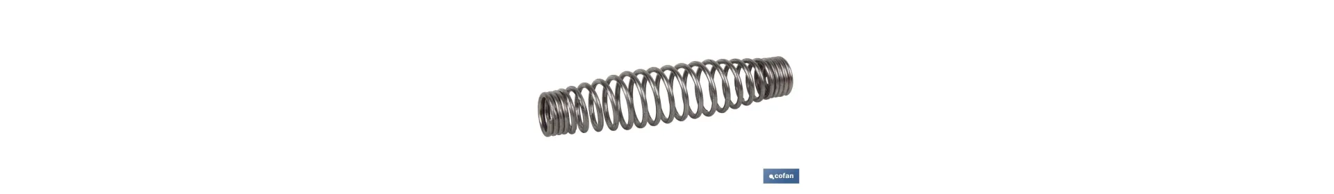 Muelle de recambio inoxidable | Para tijera de recolección | Longitud 49 mm