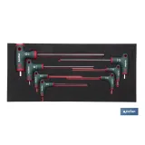Módulo de espuma con herramientas  | Para 1/3 cajón del carro de herramientas cofan