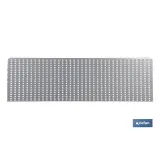 Fondo perforado expositor rincón