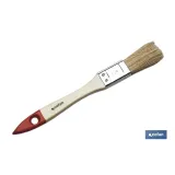 Paletina triple | Mango de madera de haya encerado y barnizado | Para Trabajos de Bricolaje
