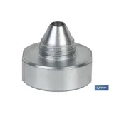 Adaptador cartucho grasa rosca pequeña a rosca grande