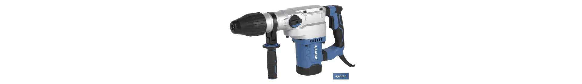Taladro martillo perforador | 1500W SDS MAX| Martillo rotativo 1500 W | Perforador de percusión 12 J