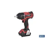 Pistola de impacto 1/2 a Batería | Batería de 20V + Cargador incluidos