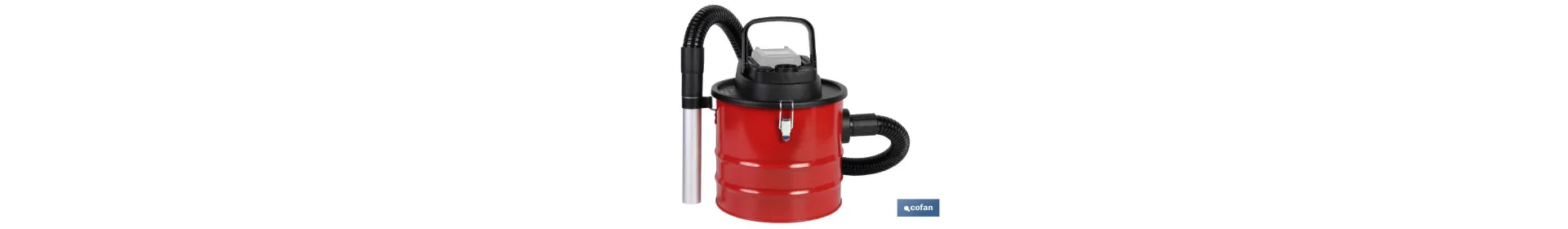 Aspirador de Cenizas a Batería | 18V | Capacidad 10 litros