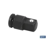Adaptador de impacto 3/8 a 1/4| Con cuadradillo macho 1/4 y hembra de 3/8  | Fabricado especial para herramientas de impacto