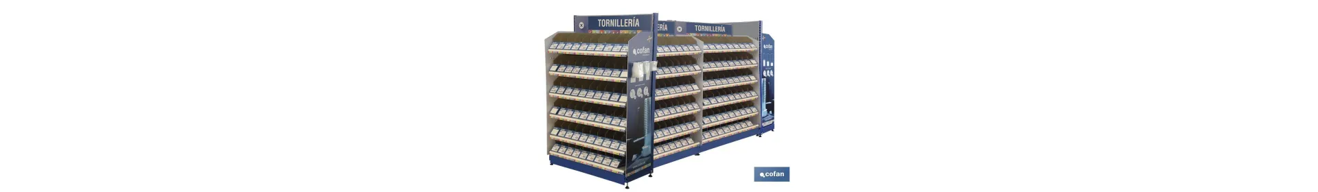 Expositor Tornillería Mod. 4 / 360 Gavetas