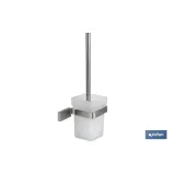 Escobillero para Baño | Modelo Madeira | En Acero Inoxidable 304 Satinado