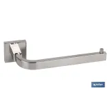 Toallero de Acero Inoxidable 304 Satinado | Modelo Marvao | Medida 24,7 x 8,3 x 5,3 cm