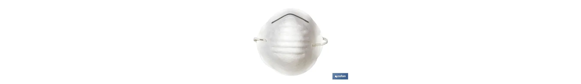 Mascarillas Higiénicas | Fabricadas en Polipropileno | Protegen contra el Polvo y Partículas no Tóxicas | No Reutilizable