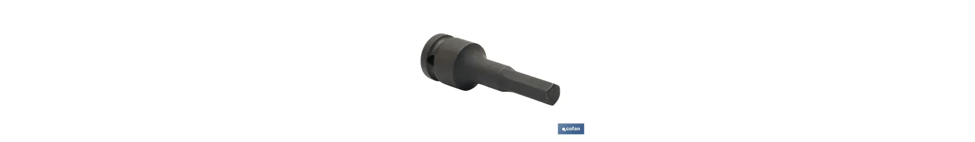 Vaso de impacto Hexagonal de 1/2 | Modelo Macho | Disponible en varias medidas