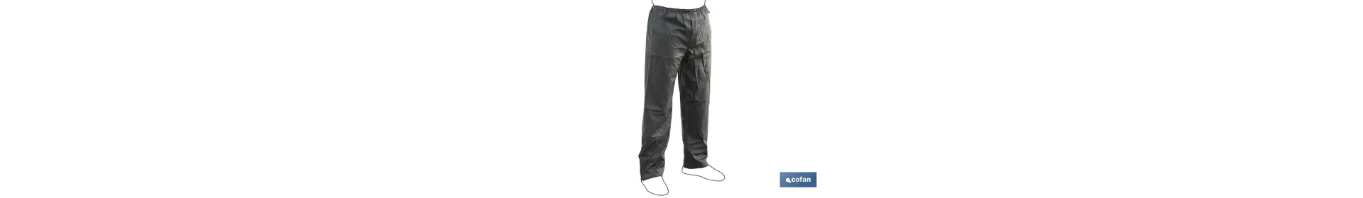 Pantalón de Agua | Color Verde | Fabricado en PU y PVC | Resistente, Flexible y Cómodo