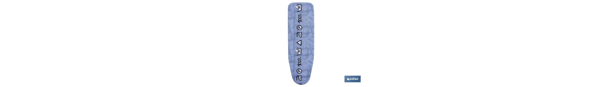 Funda Acolchada Iconos Lavado | Medida: 135 X 53 cm