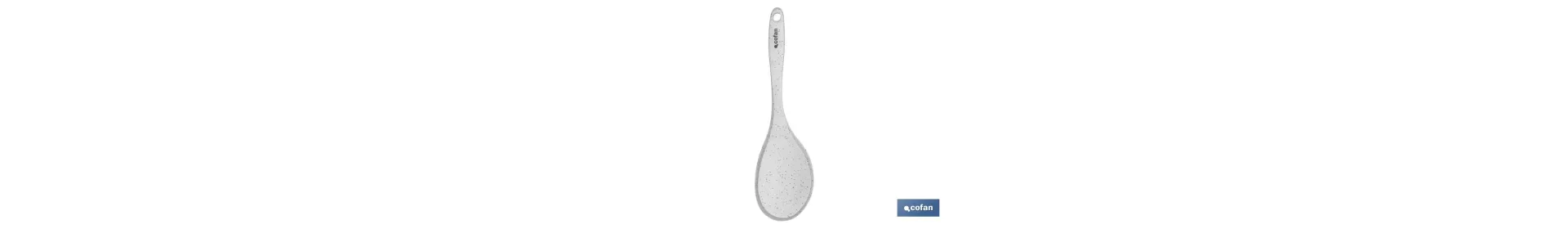 Cuchara de Cocina Modelo Bach | Fabricada en Silicona y Nylon | Medida 30 cm