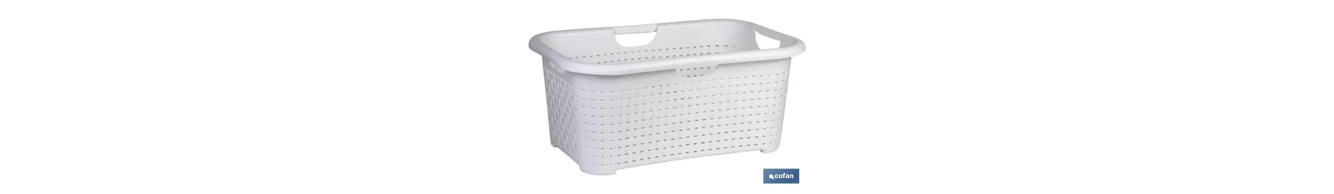 Cesta Multiusos de Polipropileno | Modelo Marsella | Varios Colores | Medidas 59 x 38 x 26 cm