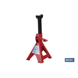 Caballete gato para taller en 2, 3 y 5 toneladas | Altura regulable | Fabricado en acero resistente al paso del tiempo