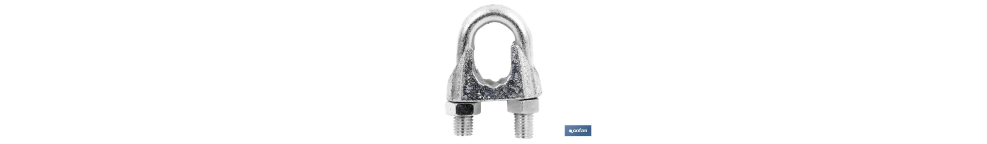 Sujetacables DIN-741 Galvanizados