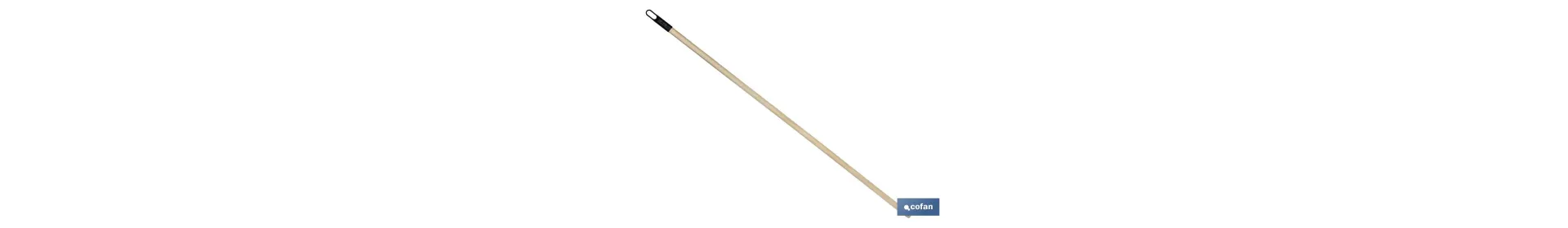 Palo de Madera con Rosca Ø 2.2 cm | Medida longitud 1.20 m | Para el Cepillo Cofan 09301122