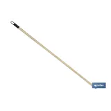 Palo de Madera con Rosca Ø 2.2 cm | Medida longitud 1.20 m | Para el Cepillo Cofan 09301122
