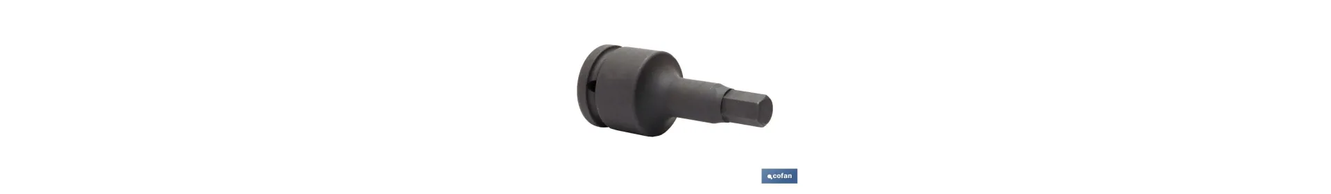 Vaso de impacto Hexagonal de 3/4 | Modelo Macho | Disponible en varias medidas